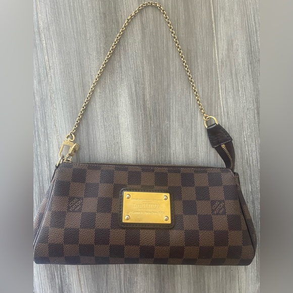 Louis Vuitton damiere ebene eva clutch/crossbody - Picture 8 of 12